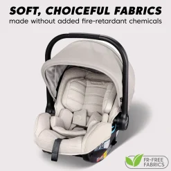 Baby Jogger City GO 2 Infant Car Seat - Frosted Ivory