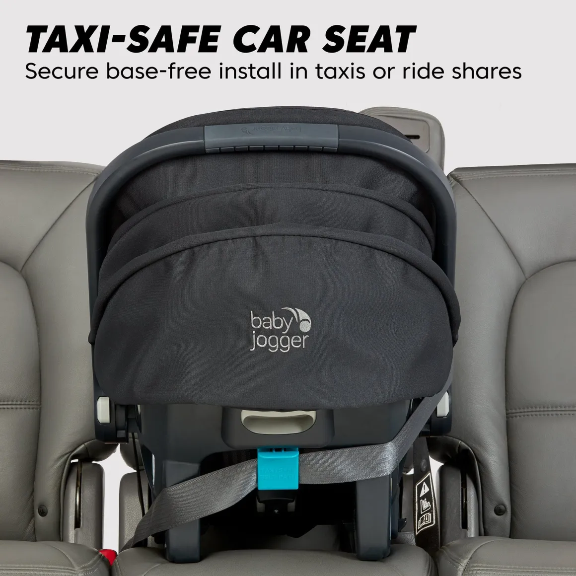 Baby Jogger City GO 2 Infant Car Seat - Lunar Black