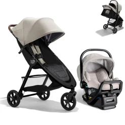 Baby Jogger City Mini GT3 Travel System - Frosted Ivory