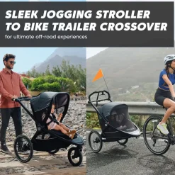 Baby Jogger City Prix Jogger Stroller - Ambition Black