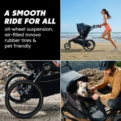 Baby Jogger City Prix Jogger Stroller - Ambition Black