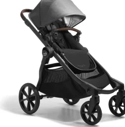 Baby Jogger City Select 2 Single-to-Double Stroller - Eco Collection - Harbor Grey
