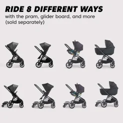 Baby Jogger City Sights + City GO 2 Travel System - Rich Black