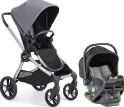 Baby Jogger City Sights + City GO 2 Travel System Bundle - Dark Slate / Slate
