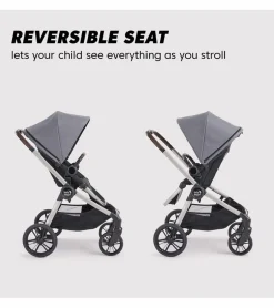 Baby Jogger City Sights + City GO 2 Travel System Bundle - Dark Slate / Slate