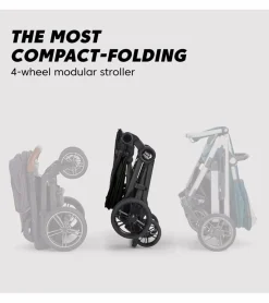 Baby Jogger City Sights + City GO 2 Travel System Bundle - Dark Slate / Slate