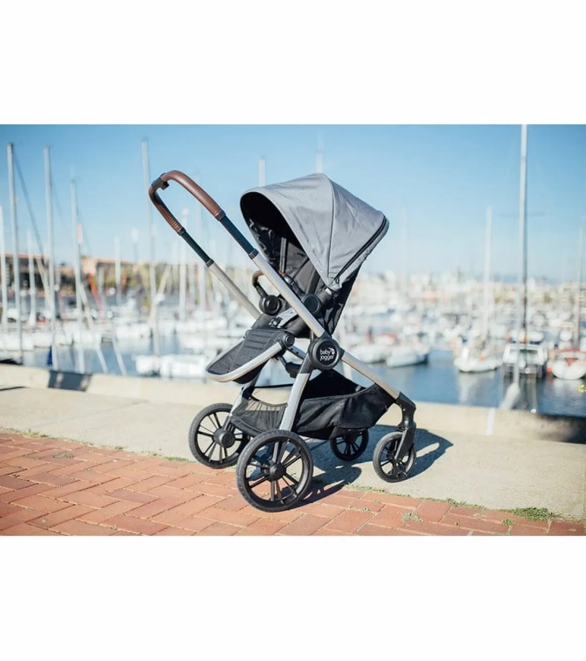 Baby Jogger City Sights + City GO 2 Travel System Bundle - Dark Slate / Slate