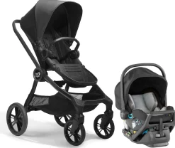 Baby Jogger City Sights + City GO 2 Travel System Bundle - Rich Black / Slate