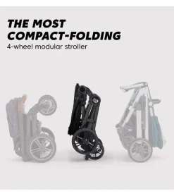 Baby Jogger City Sights + City GO 2 Travel System Bundle - Rich Black / Slate