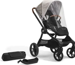 Baby Jogger City Sights Stroller + Accessory Bundle - Frosted Ivory