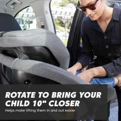 Baby Jogger City Turn Rotating Convertible Car Seat - Dune