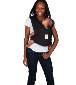 Baby K'tan Baby Carrier in Basic Black - Extra Small
