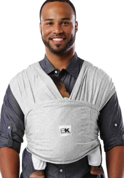 Baby K'tan Baby Carrier in Heather Gray - Extra Small