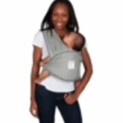 Baby K'tan Baby Carrier in Heather Gray - Medium