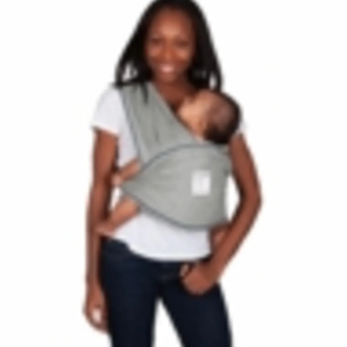 Baby K'tan Baby Carrier in Heather Gray - Medium