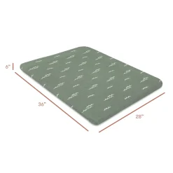 Babyletto All-Stages Midi Crib Sheet in GOTS Certified Organic Muslin Cotton - Ocean Waves