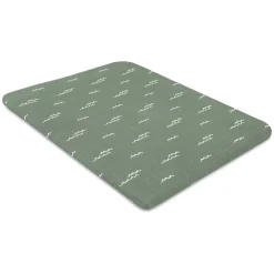 Babyletto All-Stages Midi Crib Sheet in GOTS Certified Organic Muslin Cotton - Ocean Waves