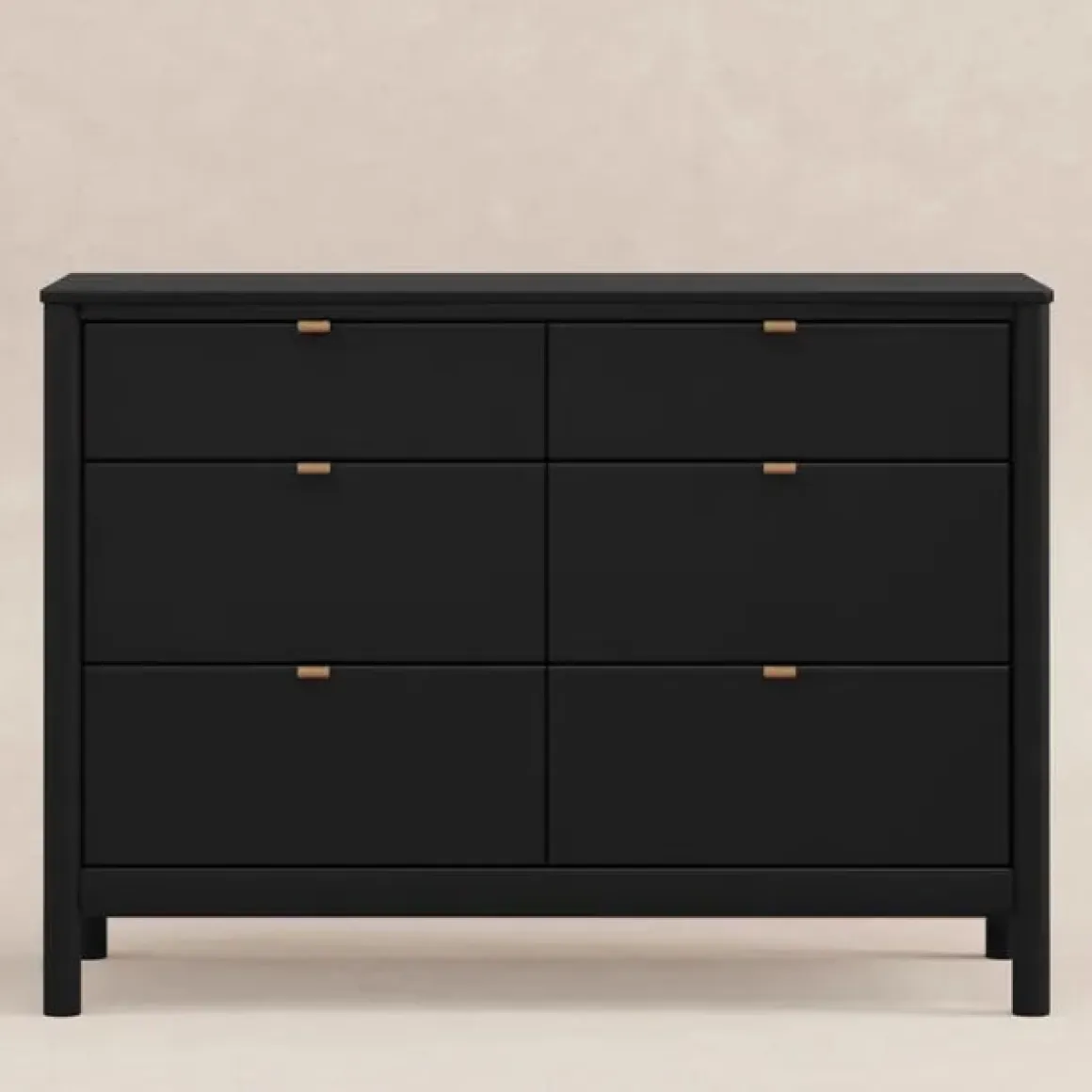 Babyletto Bondi 6-Drawer Assembled Dresser - Black