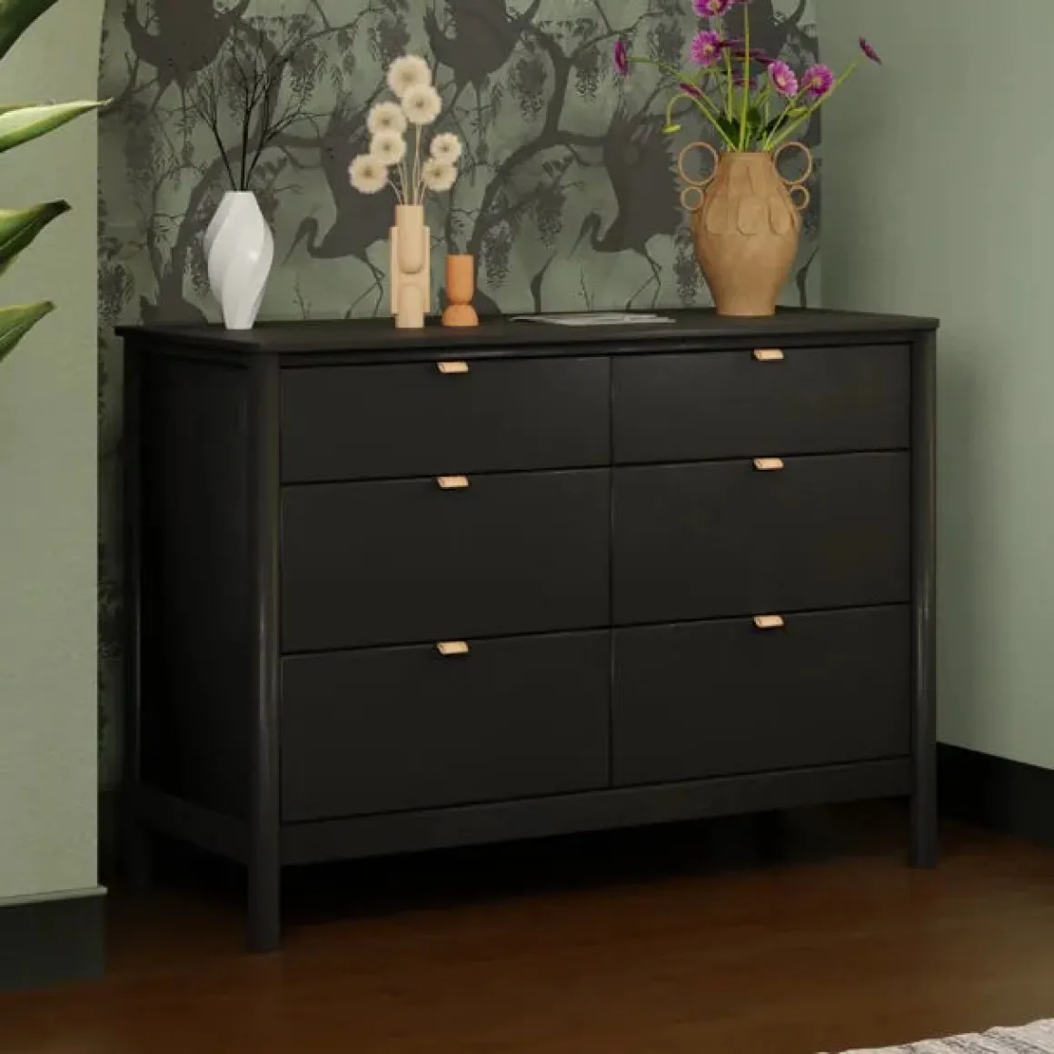 Babyletto Bondi 6-Drawer Assembled Dresser - Black