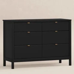 Babyletto Bondi 6-Drawer Assembled Dresser - Black