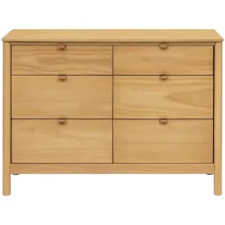 Babyletto Bondi 6-Drawer Assembled Dresser - Honey