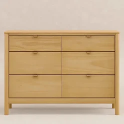 Babyletto Bondi 6-Drawer Assembled Dresser - Honey