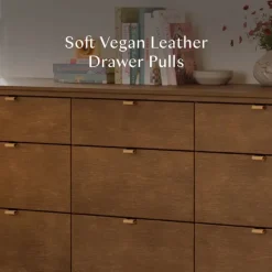 Babyletto Bondi 9-Drawer Assembled Dresser - Natural Walnut