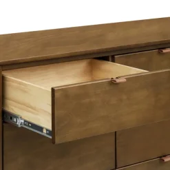 Babyletto Bondi 9-Drawer Assembled Dresser - Natural Walnut