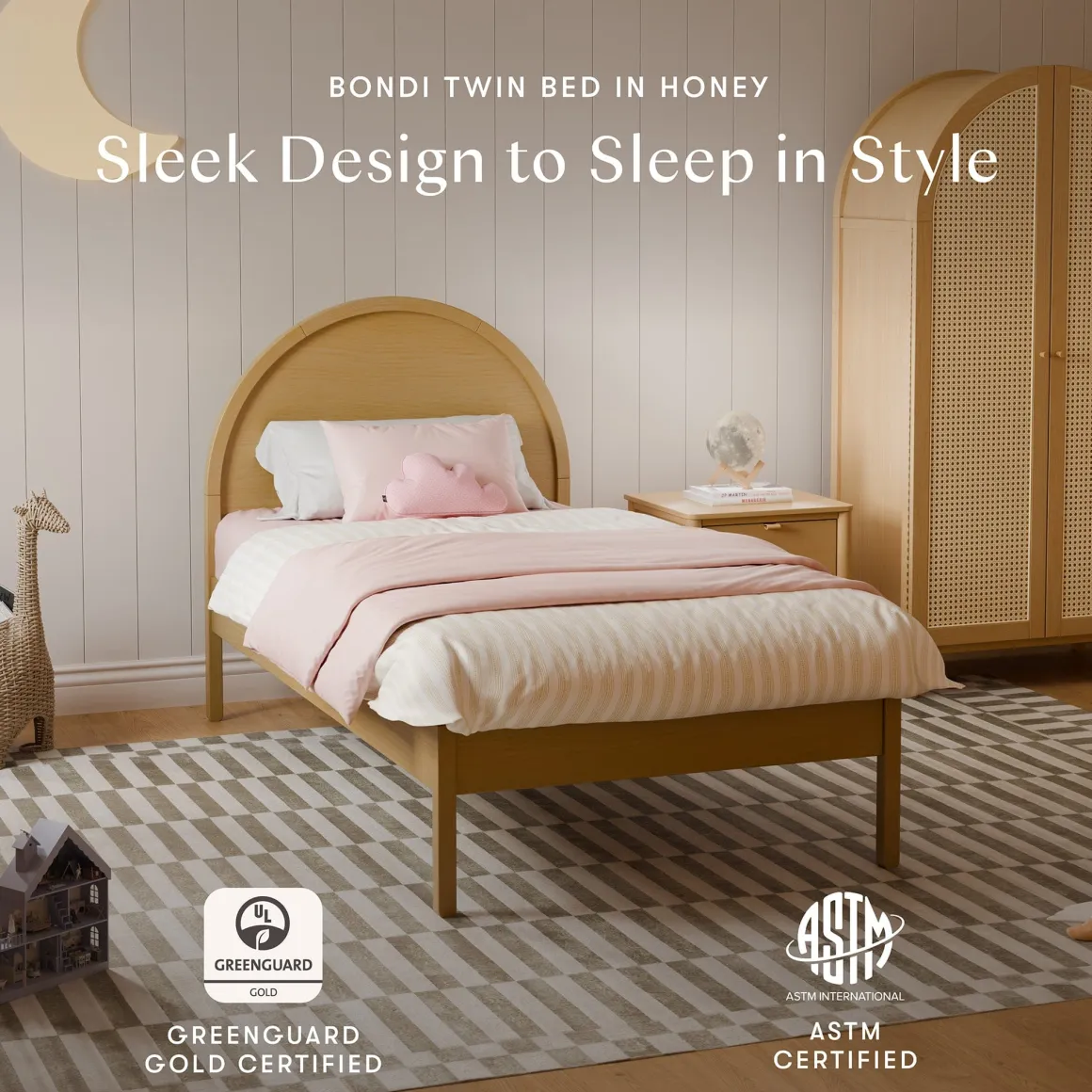 Babyletto Bondi Twin Bed - Honey