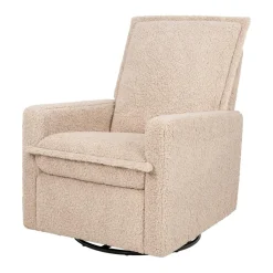Babyletto Cali Flange Gliding Swivel Recliner - Chai Shearling