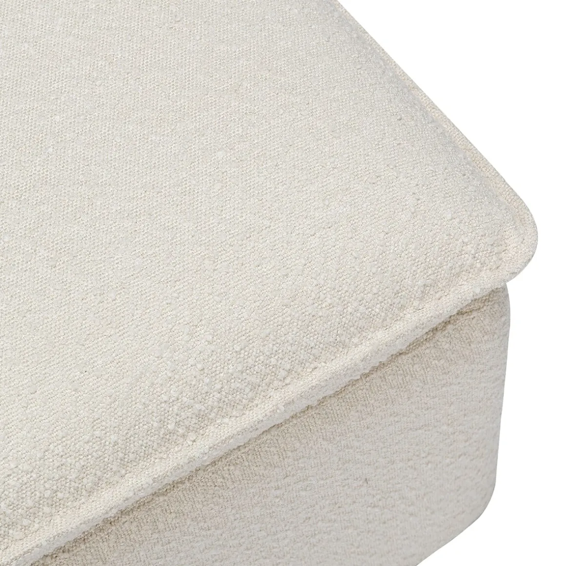 Babyletto Cali Storage Ottoman - Ivory Boucle