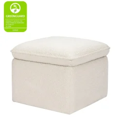 Babyletto Cali Storage Ottoman - Ivory Boucle