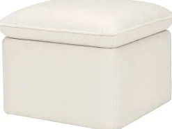 Babyletto Cali Storage Ottoman - Performance Cream Eco-Weave