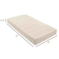 Babyletto Crib Sheet in GOTS Certified Organic Muslin Cotton-Beach Bum