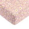 Babyletto Crib Sheet in GOTS Certified Organic Muslin Cotton-Daisy
