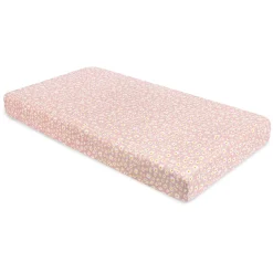 Babyletto Crib Sheet in GOTS Certified Organic Muslin Cotton-Daisy