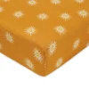 Babyletto Crib Sheet in GOTS Certified Organic Muslin Cotton-Golden Hour