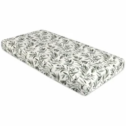 Babyletto Crib Sheet in GOTS Certified Organic Muslin Cotton-Olive Branches