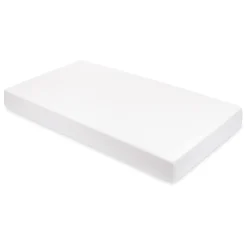 Babyletto Crib Sheet in GOTS Certified Organic Muslin Cotton-White