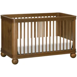 Babyletto Crosby 3-in-1 Convertible Crib - Natural Walnut