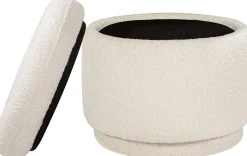 Babyletto Enoki Storage Ottoman - Ivory Boucle