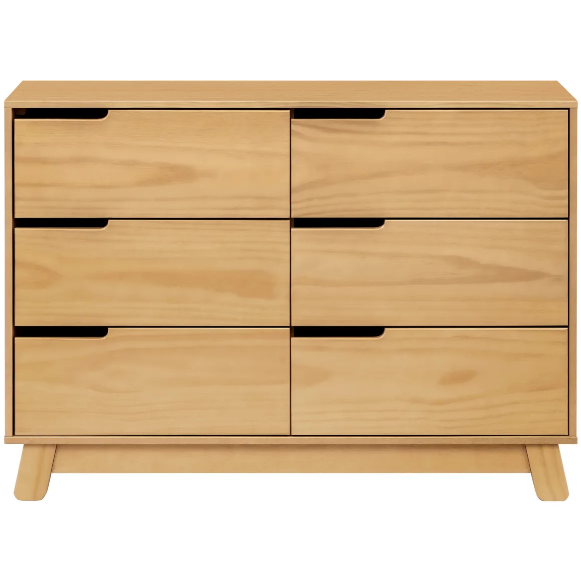 Babyletto Hudson 6-Drawer Assembled Double Dresser - Honey