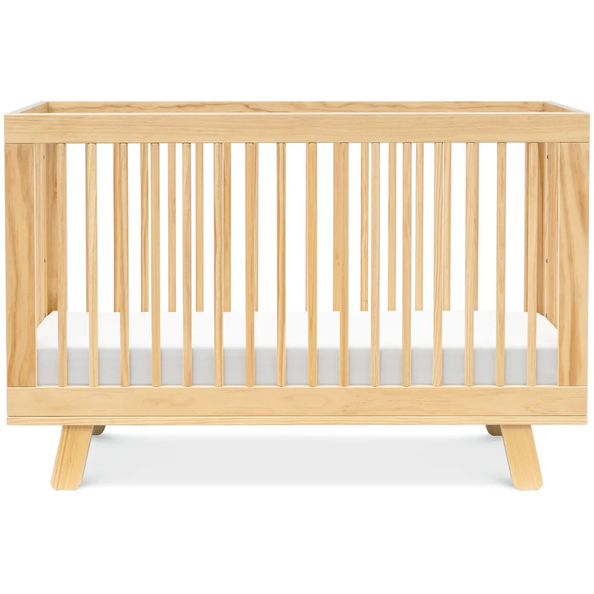 Babyletto Hudson 3-in-1 Convertible Crib with Toddler Bed Conversion Kit - Natural