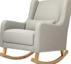 Babyletto Kai Rocker - Performance Grey Eco-Twill w/ Light Legs