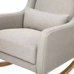 Babyletto Kai Rocker - Performance Grey Eco-Twill w/ Light Legs