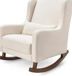 Babyletto Kai Rocker - Performance Natural Eco-Twill w/ Dark Legs