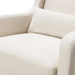 Babyletto Kai Rocker - Performance Natural Eco-Twill w/ Dark Legs