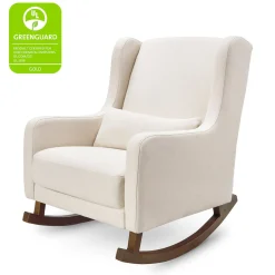 Babyletto Kai Rocker - Performance Natural Eco-Twill w/ Dark Legs