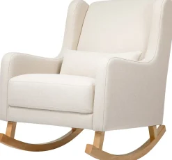 Babyletto Kai Rocker - Performance Natural Eco-Twill w/ Light Legs