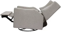 Babyletto Kiwi Electronic Glider Recliner w/ USB - Performance Grey Eco-Weave